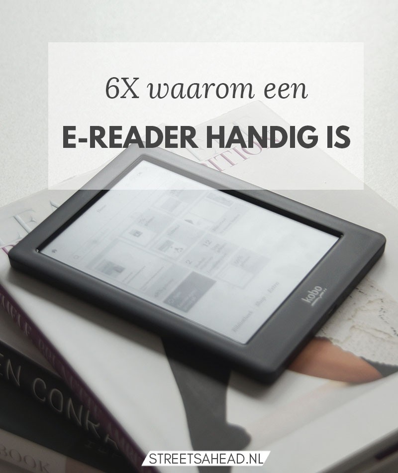 Waarom een e-reader handig is
