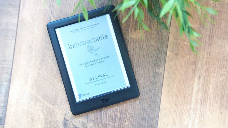 Indistractable boek op Kobo ereader