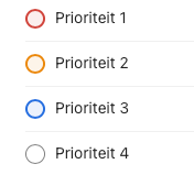 Todoist prioriteiten stellen